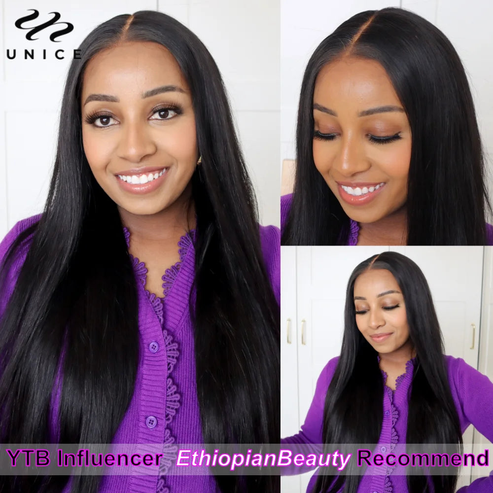 Brazilian Bone Straight Lace Front (Black)